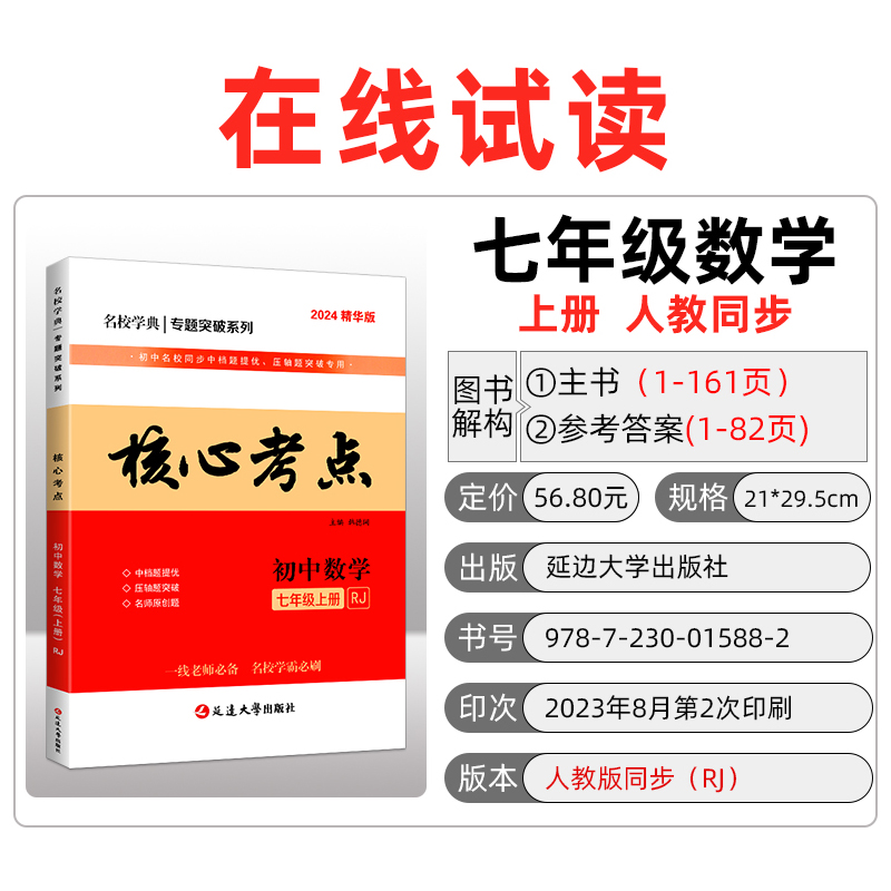 2024新版核心考点七八九年级上册下册数学人教版名校学典训练试题模拟卷武汉名校试题汇编天下中考初一二三中考数学专题复习资料-图0