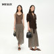 MESUX Mi Xiu lazy ບັນຍາກາດວັນພັກ hollow lace vest MNMUK108