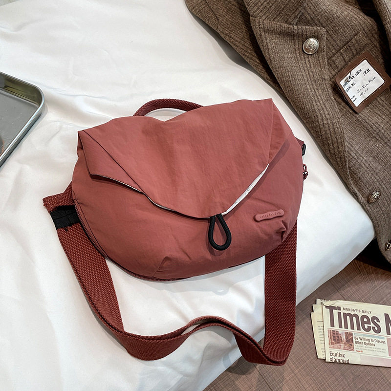 Colorful Fox niche design versatile shoulder bag sports casual simple lightweight fashion handheld crossbody bag