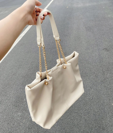 Women's large-capacity commuting high-end tote bag