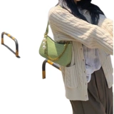 Ретро цепь, сумка подмышку, сумка через плечо, сумка на одно плечо, французский ретро стиль, крокодиловый принт, коллекция 2023