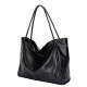Large capacity tote bag niche design shoulder armpit bag