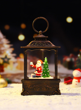 驰猫祝福礼品圣诞水晶装饰摆件