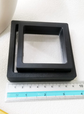 透明pe膜首饰盒收纳盒便携耳环戒指防氧化小饰品展示盒子