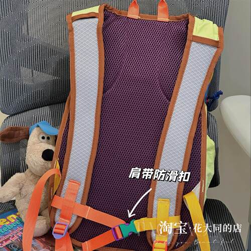 小众设计旅行包多巴胺户外登山包大容量双肩包女休闲健身骑行背包 - 图2
