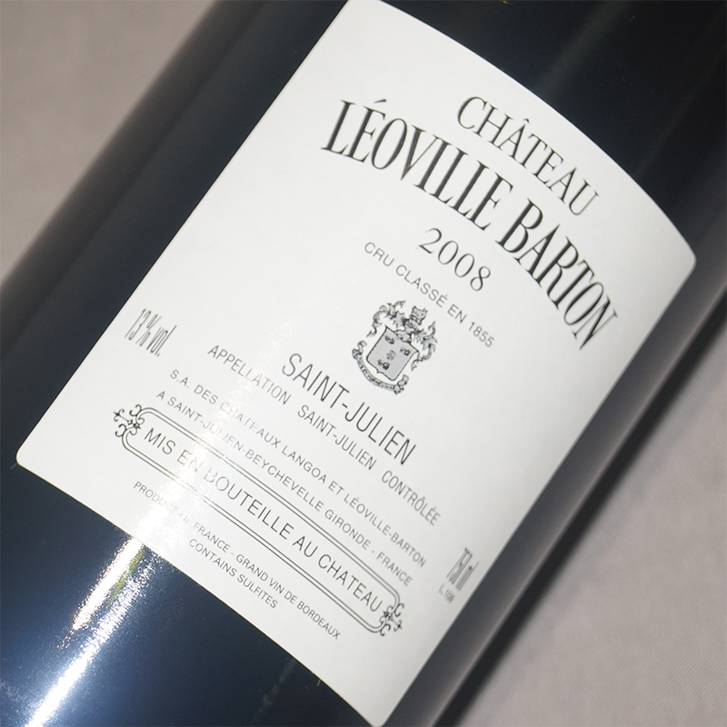 2008巴顿庄园葡萄酒法国名庄原瓶进口红洒Chateau LeovilleBarton-图1