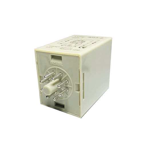 时间继电器AH3-2/AH3-3/AC220V DC24V 110V 12V1S 3S 6S 10S 30S - 图3