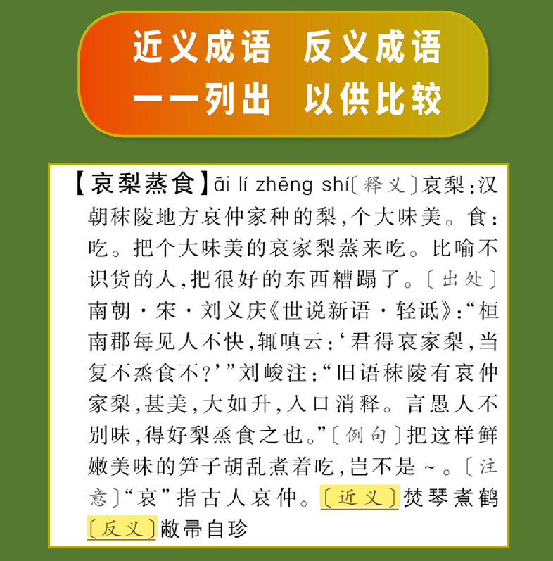 2023正版中华成语大词典（第4版）成语字典词典新版成语词典 小学生初高中学生专用成语辞典大全汉语字典成语工具书籍2022非最新版 - 图1