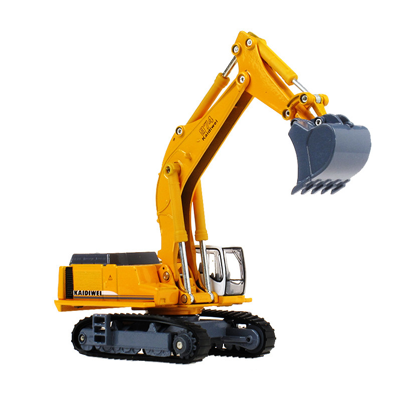 凯迪威合金工程车模型挖掘机翻斗铲车仿真摆件男孩礼物儿童玩具车,淘宝优惠券,粉丝福利购,淘宝优惠卷