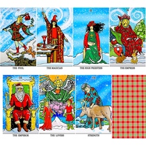 Winter Waite Tarot winter wetter pvc customised