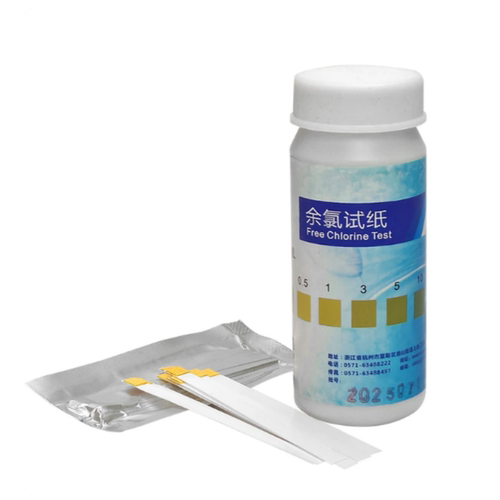 新星余氯试纸0-25余氯检测试纸0-10水质硬度二氧化氯污水测氯试纸 - 图0