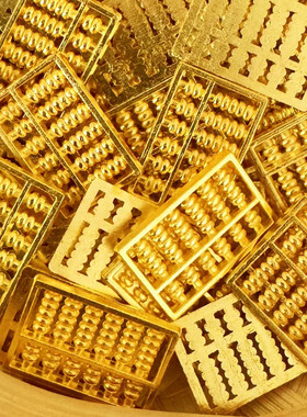 仿沙金元宝摆件金条瓜子花生实心摆件迷你小元宝聚宝盆米缸装饰品