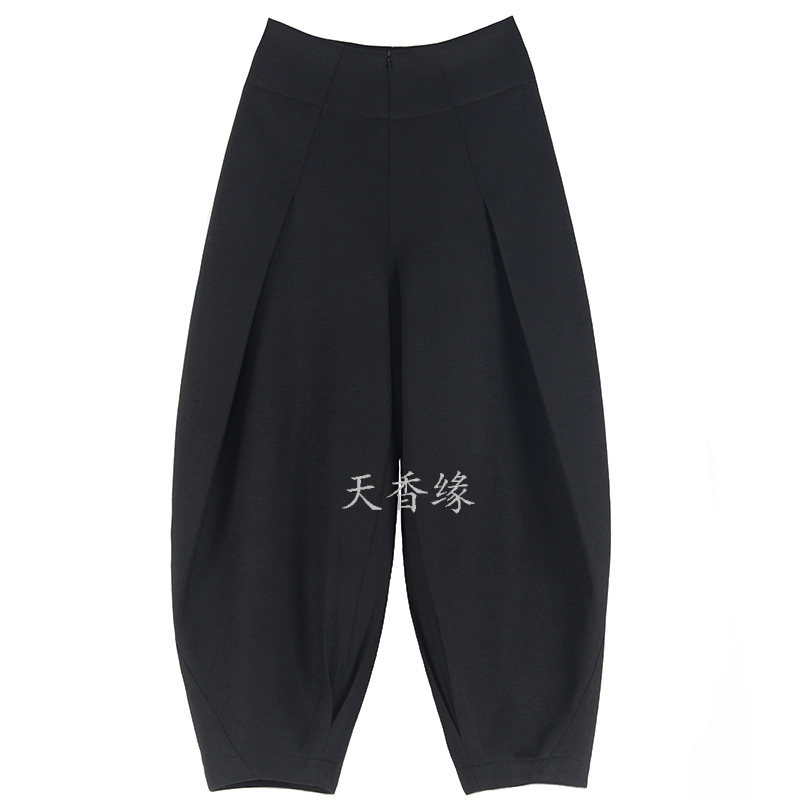 天香缘冬季羊毛呢夸张时尚灯笼裤女哈伦裤长裤花苞裤萝卜裤73818,淘宝优惠券,粉丝福利购,淘宝优惠卷