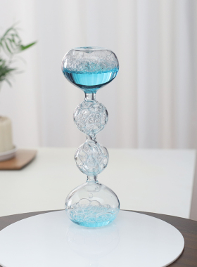 水滴气泡泡沫沙漏计时器创意摆件液体油滴家居装饰品生日儿童礼物