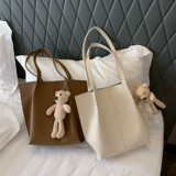 Сумка через плечо, милая вместительная и большая сумка на одно плечо, коллекция 2023, в корейском стиле