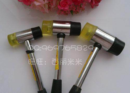 Removable replacement installation hammer/glue hammer manual tool Rubber hammer hammer hammer DIY rivet auxiliary hardware tool