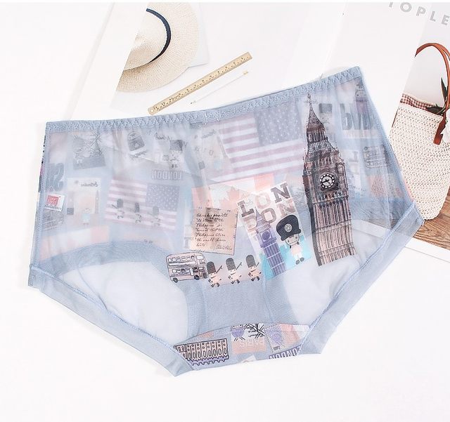 2 Price Forty Couples Couples Full Net Gauze Women's Ultra -thin Summer Flat -Angle Transparent Packing Hip Hip Short Summer 3085