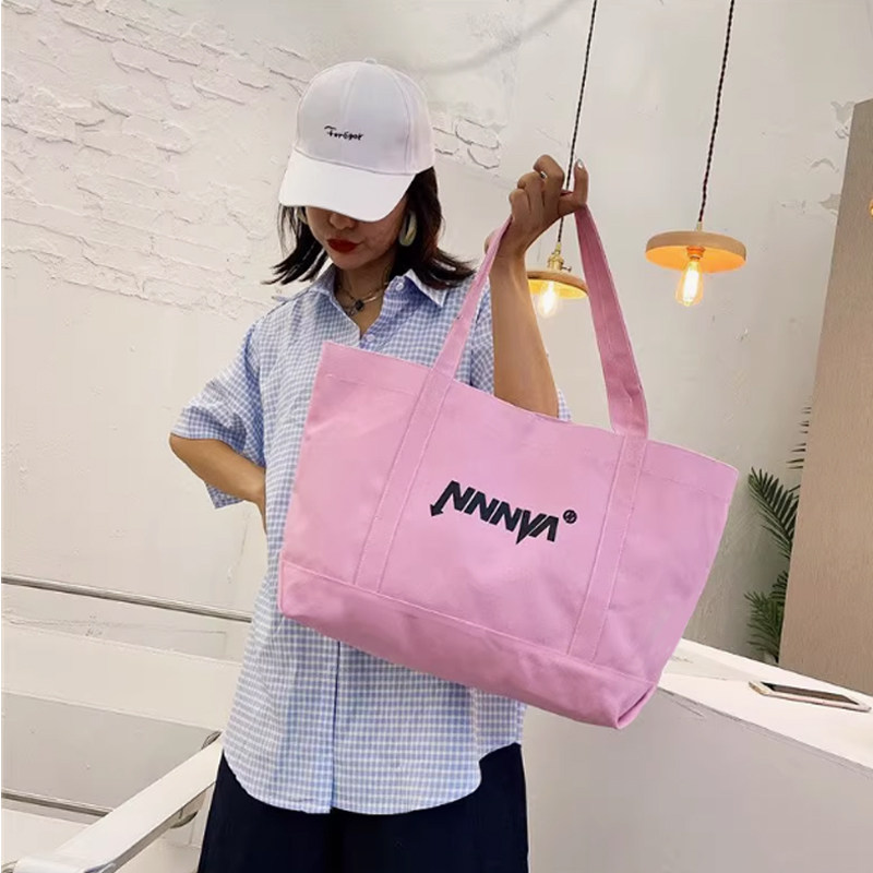 帆布包大容量斜挎包手提单肩包可定制印logo时尚布袋环保袋印图案,淘宝优惠券,粉丝福利购,淘宝优惠卷