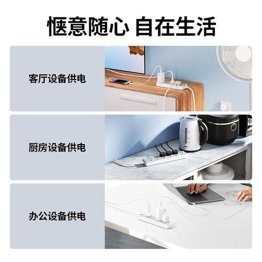 Розетка для удлинителя Greenlink с несколькими отверстиями