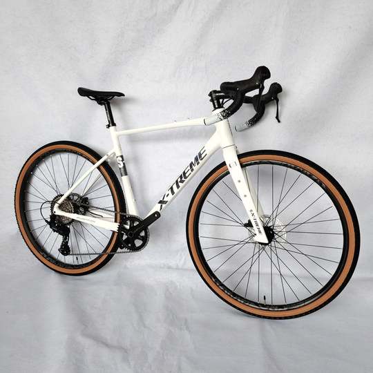 Carbon fork, thru-axle, pure oil disc brake, melon bike, commuter riding