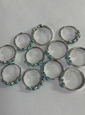 男女925纯银小众设计独特戒指环