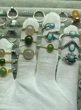 s925银原创设计小众时尚通勤戒指