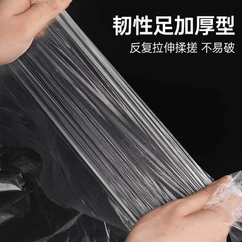 一次性围裙餐饮专用吃饭围兜成人PE独立包装火锅烤肉防脏神器便携 - 图2