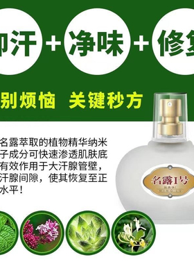 名露I号60ML持久去狐臭止汗喷雾