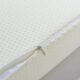 Memory pillow core with cotton pillowcase available on beauty salon massage bed, curved wave pillow for adult single only