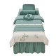 High-end beauty bed cover four-piece set high-end pure cotton simple light luxury beauty salon massage ear bed cover universal for all seasons