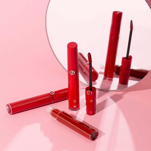 Armani Armani Red Tube Lip Glaze 201 206 Little Red Hat 208 209 400 405 415 Spot