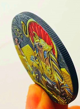 希腊埃及金字塔太阳神硬币狼神金币