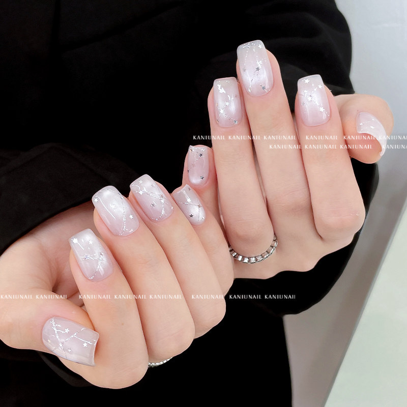 美甲爆闪五角星星亮片秋冬新款超薄银色浅金迷你混装指甲装饰贴,淘宝优惠券,粉丝福利购,淘宝优惠卷