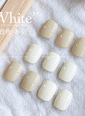 卡妞美甲网红白色系列胶
