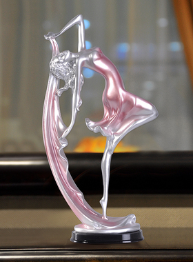 电视柜舞女客厅玄关欧式风摆件