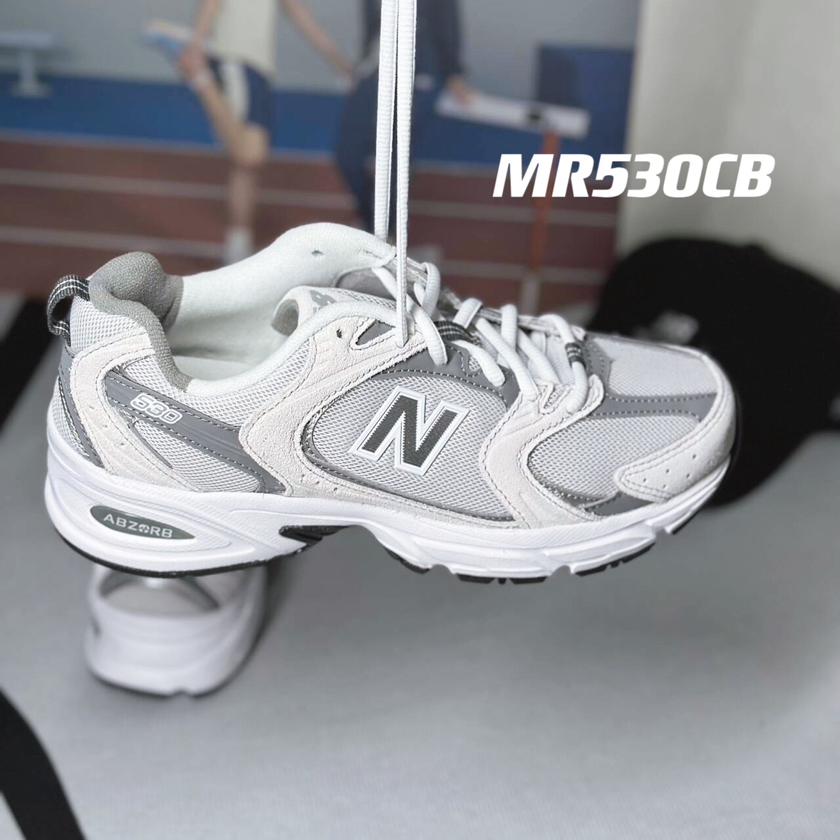 NEW BALANCE NB530秋冬新品时尚男女增高老爹鞋运动鞋MR530TG CB - 图0