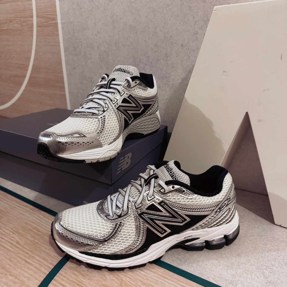 NEW BALANCE NB 23冬男女复古跑步鞋休闲运动鞋老爹鞋ML860XC XD - 图0