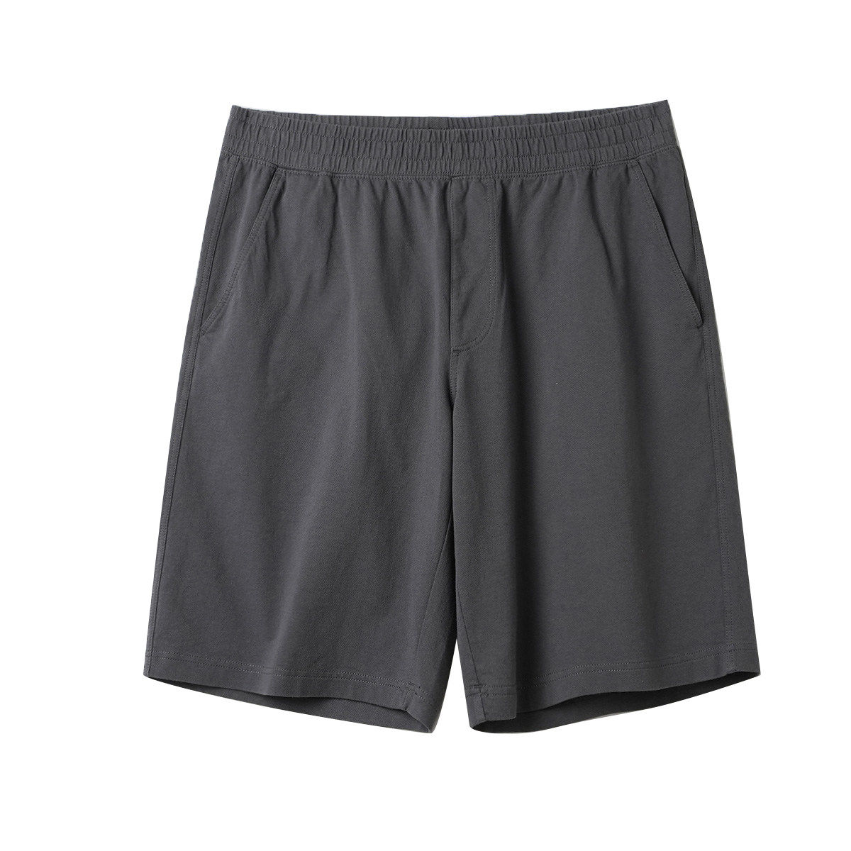 特 男士宽松五分裤 遛弯休闲全棉中裤 纯色短裤夏款男装,淘宝优惠券,粉丝福利购,淘宝优惠卷