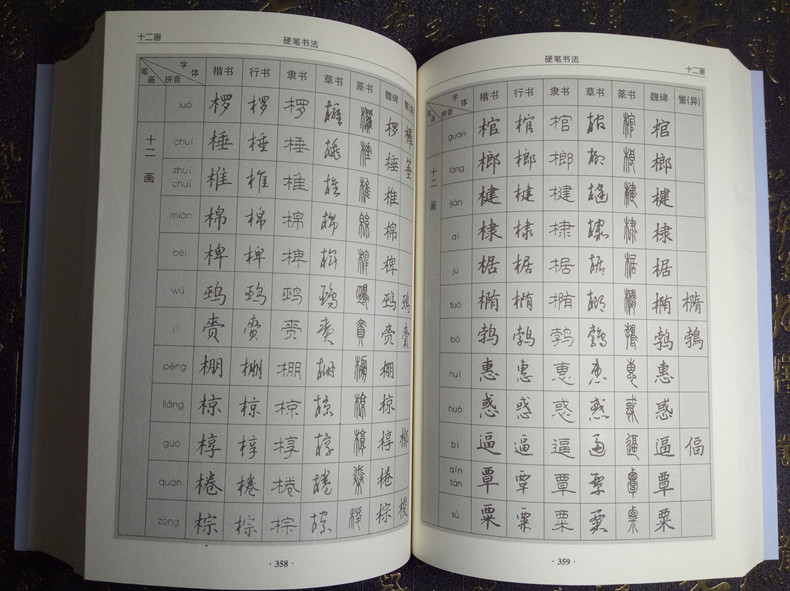 正版包邮硬笔书法珍藏本正版书籍中国传世书法技法钢笔字典笔画查字楷书行书隶书草书篆书魏碑繁体书法艺术-图3