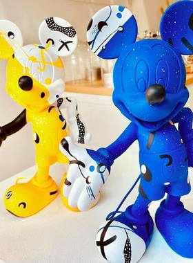 Leblondelienne创意米奇摆件