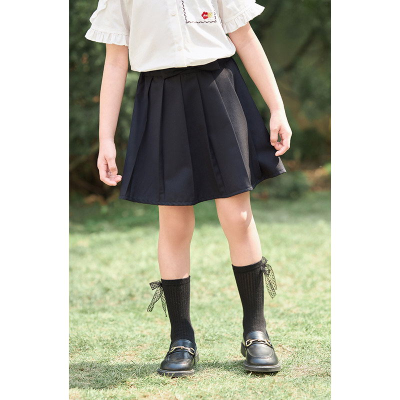 茵曼童装女孩休闲2023夏季新款短裙 茵曼童装裤子