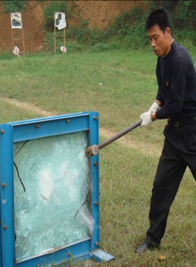 防爆银行珠宝柜台12mil玻璃贴膜