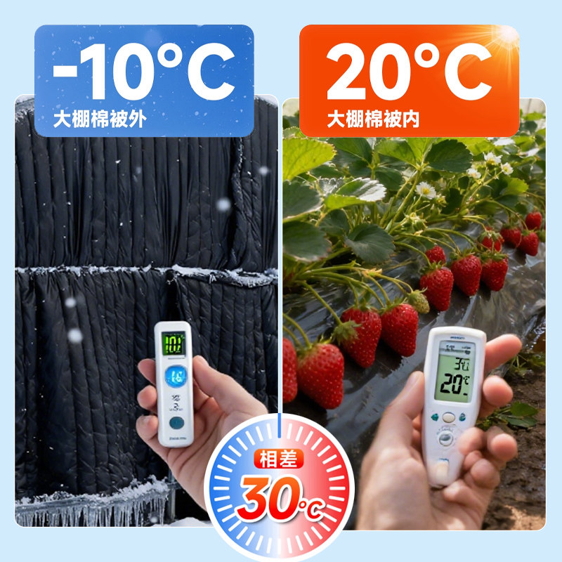 大棚保温棉被加厚防寒抗冻防雨雪蔬菜种植棚冬季温室养殖隔热保暖,淘宝优惠券,粉丝福利购,淘宝优惠卷