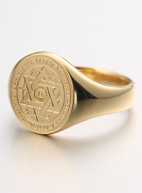 周年纪念定制姓氏来图订做戒指