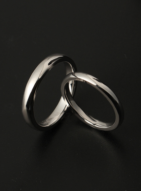 足金镀银时光褪色戒指创意情侣戒