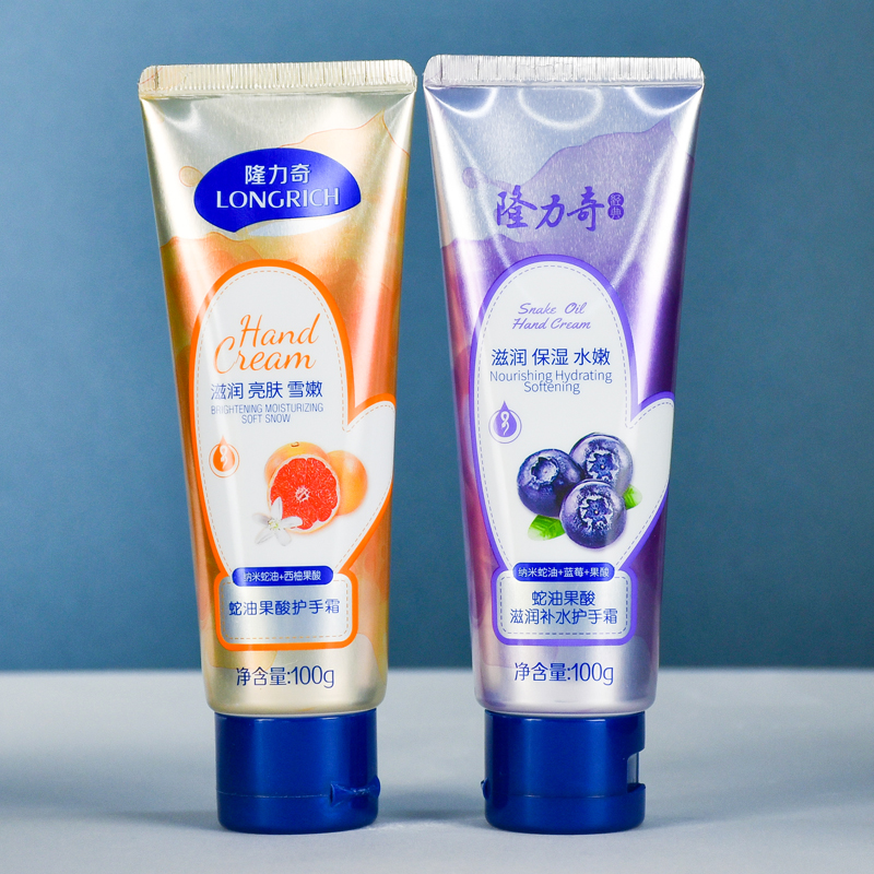 隆力奇护手霜果酸蛇油膏女保湿滋润补水防干裂嫩肤秋冬大瓶不油腻 - 图0