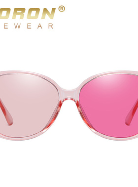 傲龙新款女士偏光太阳镜墨镜 女款镶钻变色太阳眼镜厂家 A644