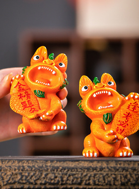 云南吉祥瓦猫游纪念公关礼品摆件