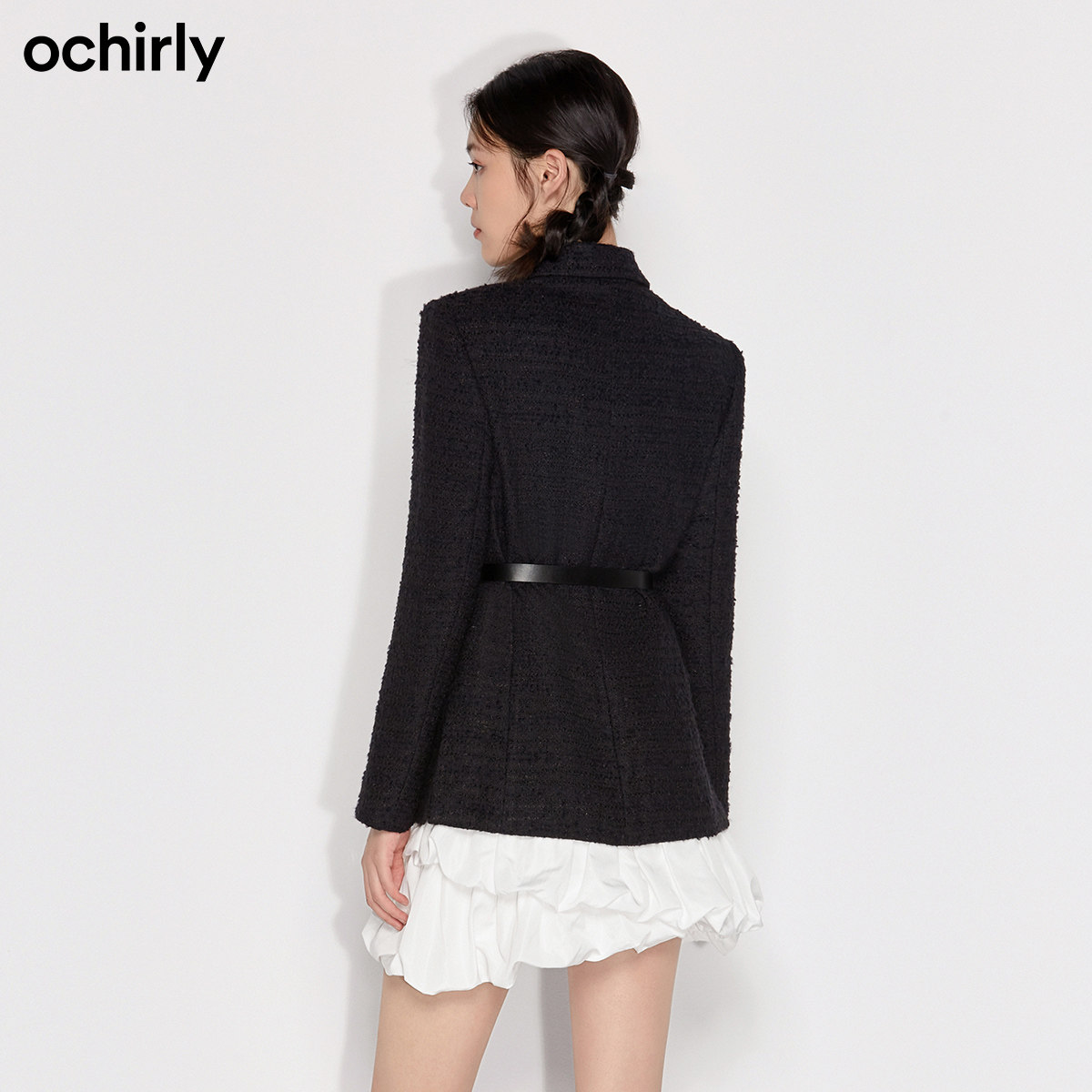 2件9折欧时力2022新款春装小香风女 ochirly西装