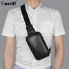 Cowhide work waist bag spring and summer mobile phone bag sports genuine leather